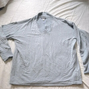 Athleta Light Blue long sleeve pullover size large